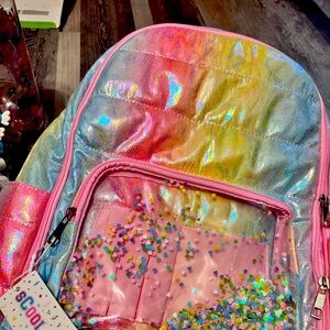 Glitter- Girly backpack